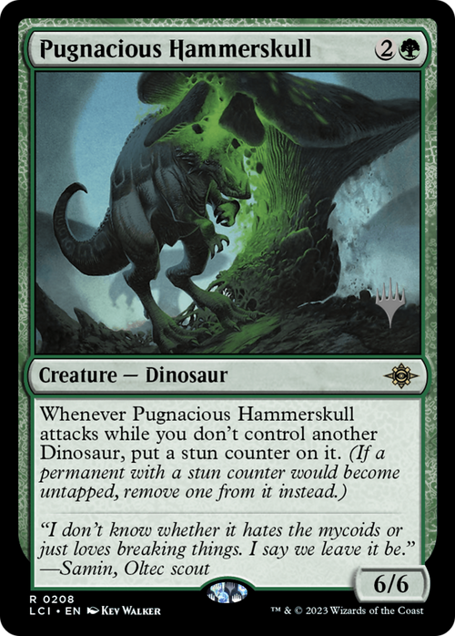 Pugnacious Hammerskull (PPLCI-208) - The Lost Caverns of Ixalan Promos