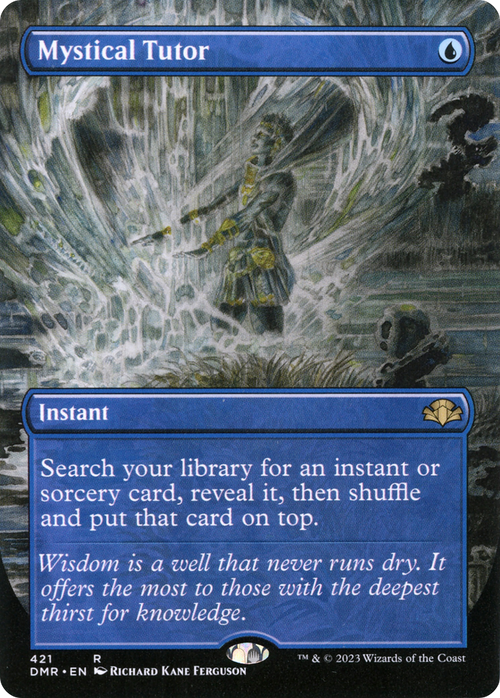 Mystical Tutor (Borderless) (DMR-421) - Dominaria Remastered