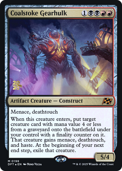 Coalstoke Gearhulk (PRE-198S) - Prerelease Cards Foil