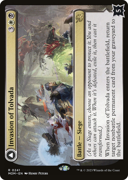 Invasion of Tolvada (MOM-241) - March of the Machine Foil