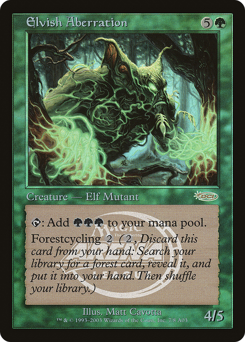 Elvish Aberration (ARENA-) - Arena League 2003 Foil