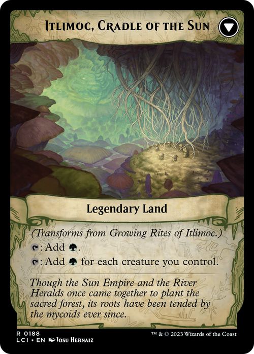 Growing Rites of Itlimoc (LCI-188) - The Lost Caverns of Ixalan Foil