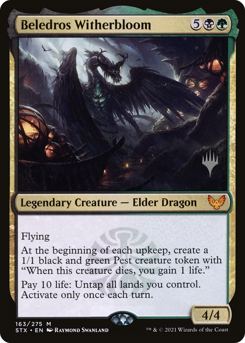 Beledros Witherbloom (PPSTX-163P) - Strixhaven: School of Mages Promos