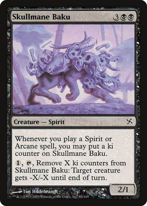 Skullmane Baku (BOK-083) - Betrayers of Kamigawa