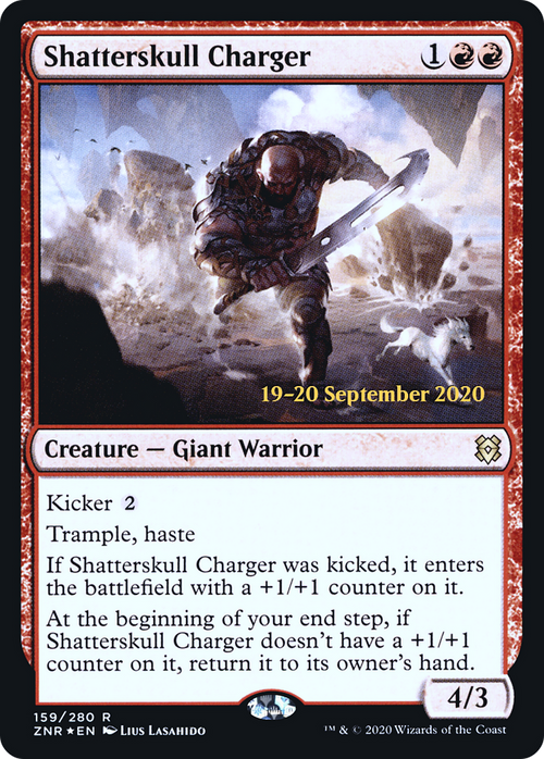 Shatterskull Charger (PRE-159S) - Zendikar Rising Promos Foil