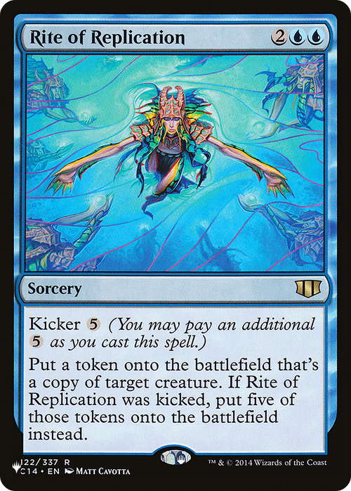Rite of Replication (C14) (LIST-122/337) - The List