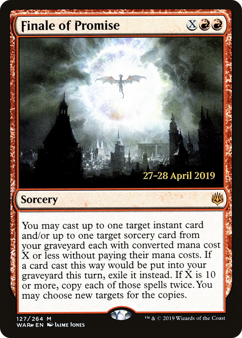 Finale of Promise (PRE-127S) - War of the Spark Promos Foil