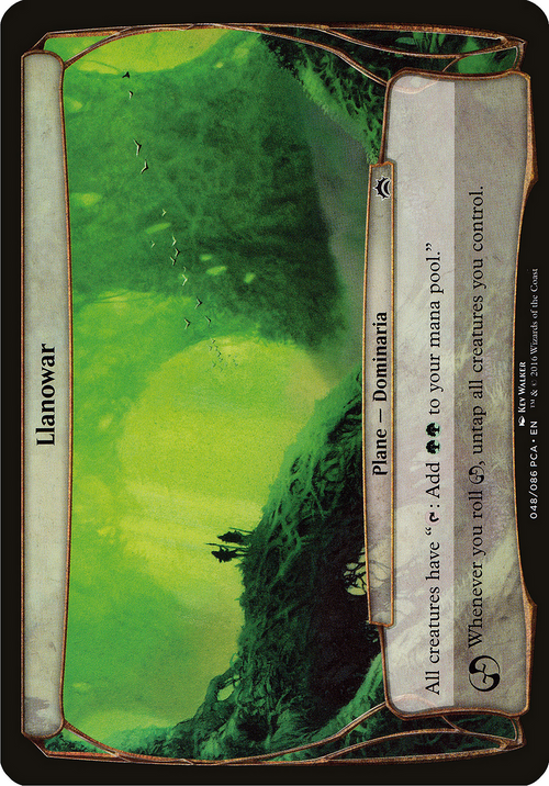 Llanowar (Planechase Anthology) (OVER-048) - Planechase Anthology Planes