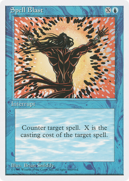 Spell Blast (4ED-) - Fourth Edition