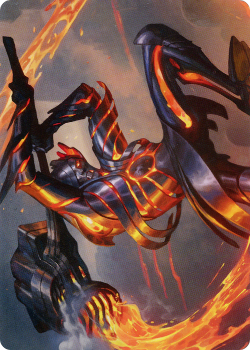Forgehammer Centurion // Forgehammer Centurion (AONE-026) - Phyrexia: All Will Be One Art Series (Borderless) Foil