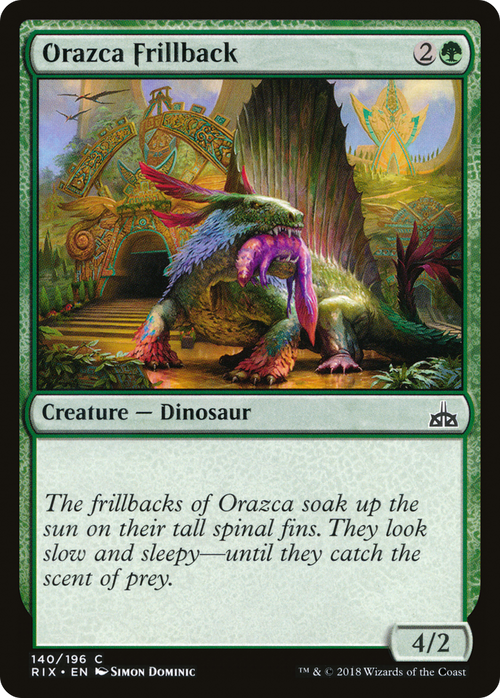 Orazca Frillback (RIX-140) - Rivals of Ixalan Foil
