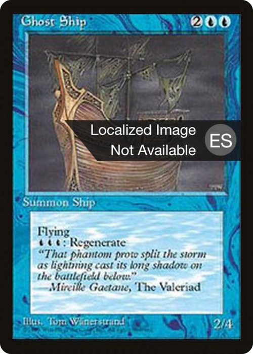 Ghost Ship (4BB-) - Fourth Edition Foreign Black Border