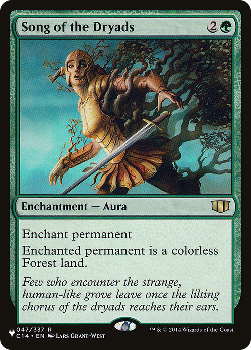 Song of the Dryads (LIST-C14-47) - The List