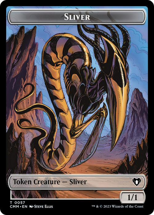 Sliver (TCMM-057) - Commander Masters Tokens Foil