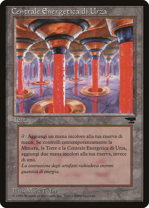 Urza's Power Plant (Rock in Pot) (Italian) - "Centrale Energetica di Urza" (REN-) - Rinascimento
