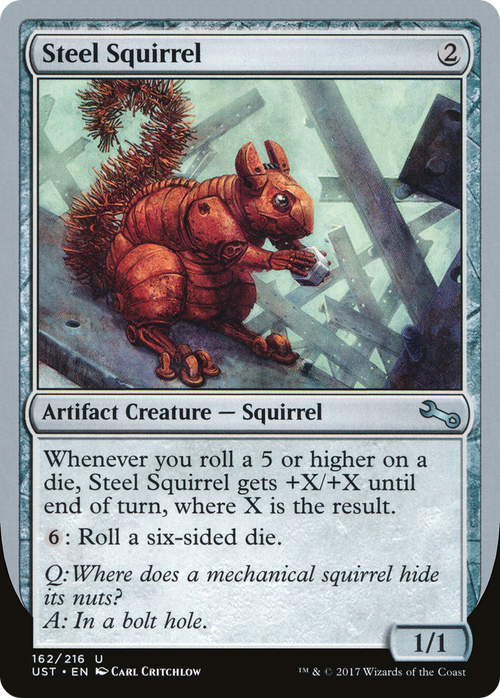 Steel Squirrel (UST-162) - Unstable Foil