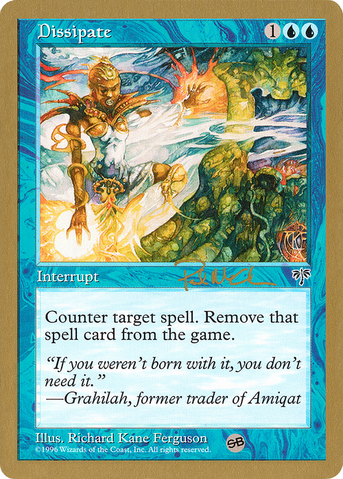 Dissipate - 1997 Paul McCabe (MIR) (SB) (WCD-) - World Championship Decks 1997