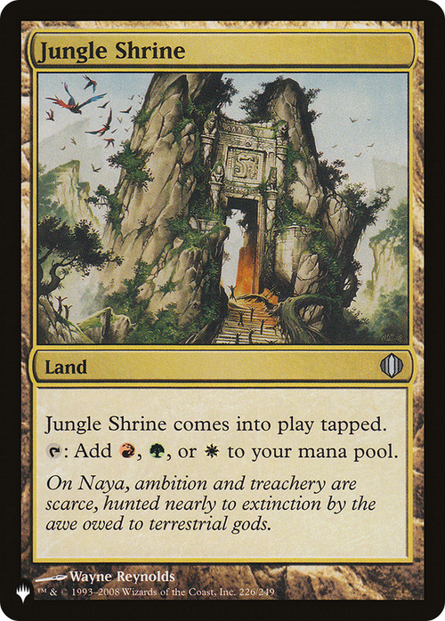 Jungle Shrine (ALA) (LIST-ALA-226) - The List