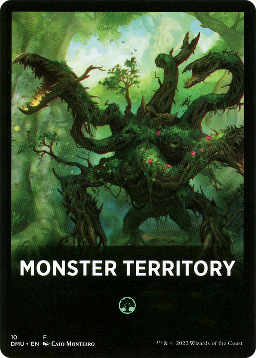 Monster Territory (FDMU-010) - Dominaria United Jumpstart Front Cards Foil