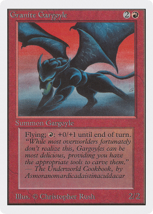 Granite Gargoyle (2ED-) - Unlimited Edition