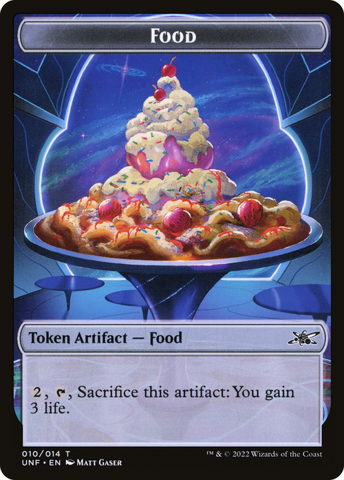 Food Token (010) (UNF-010) - Unfinity Tokens