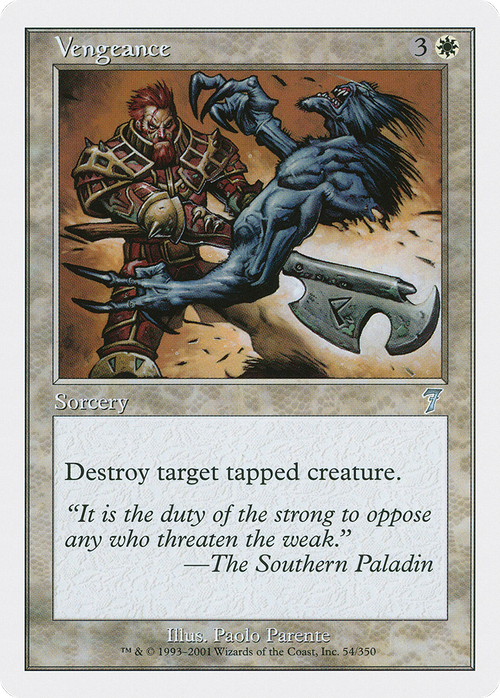 Vengeance (7ED-054) - 7th Edition Foil