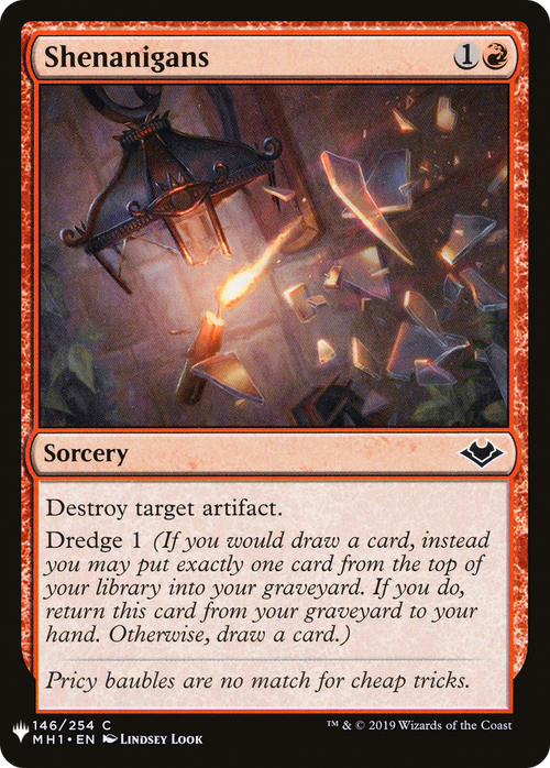 Shenanigans (LIST-MH1-146) - The List