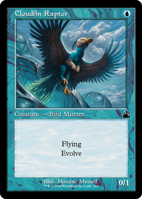 Cloudfin Raptor (Retro Frame) (RVR-310) - Ravnica Remastered Foil