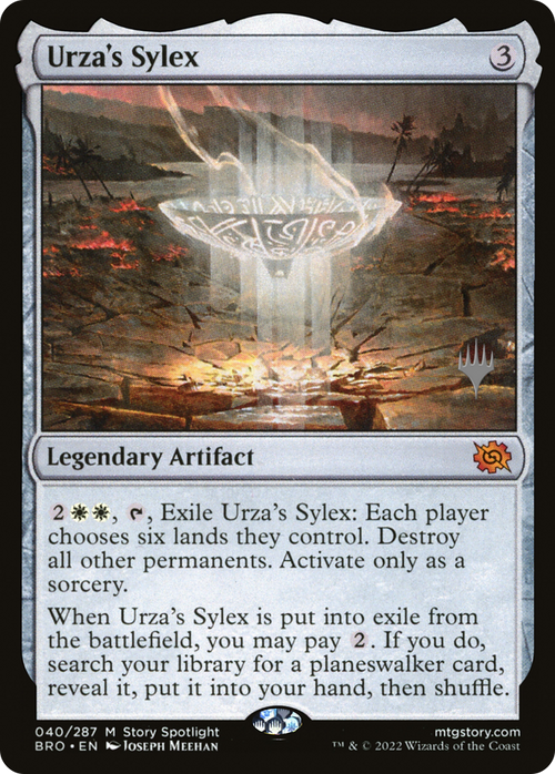 Urza's Sylex (PPBRO-040) - The Brothers' War Promos