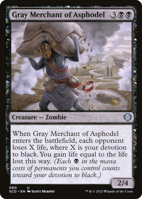Gray Merchant of Asphodel (SCD-080) - Starter Commander Decks