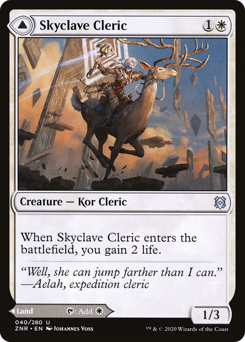 Skyclave Cleric (ZNR-040) - Zendikar Rising Foil
