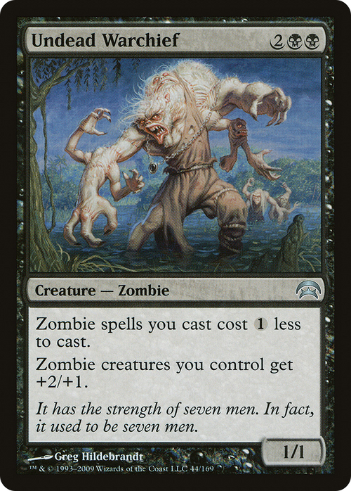 Undead Warchief (HOP-044) - Planechase