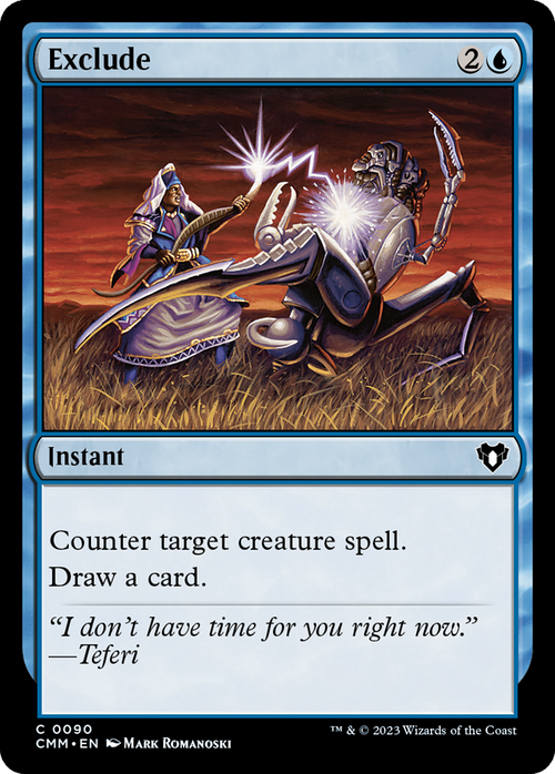 Exclude (CMM-090) - Commander Masters