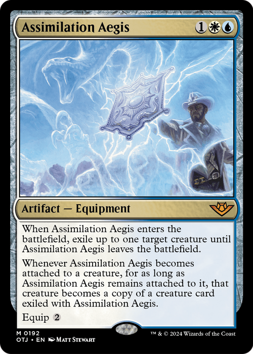 Assimilation Aegis (OTJ-192) - Outlaws of Thunder Junction Foil