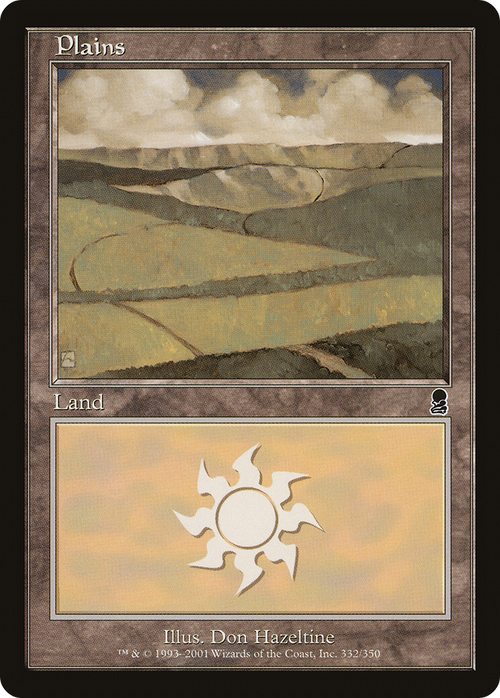 Plains (332) (ODY-332) - Odyssey Foil