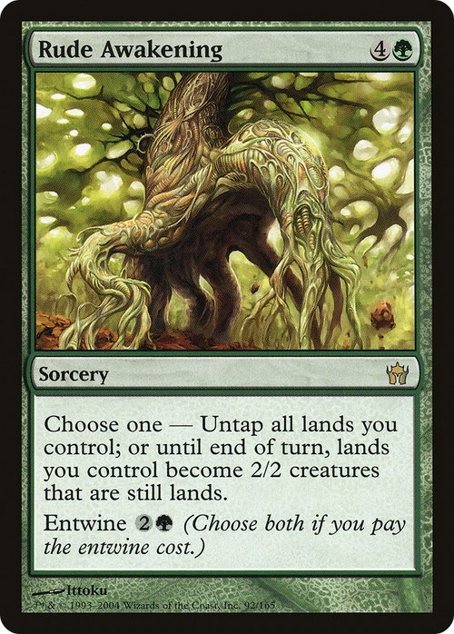 Rude Awakening (5DN-092) - Fifth Dawn Foil