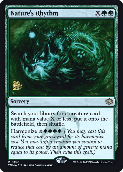 Nature's Rhythm (PRE-150S) - Prerelease Cards Foil