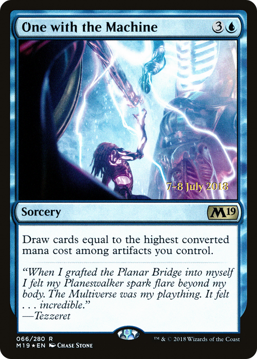 One with the Machine (PRE-66S) - Core Set 2019 Promos Foil