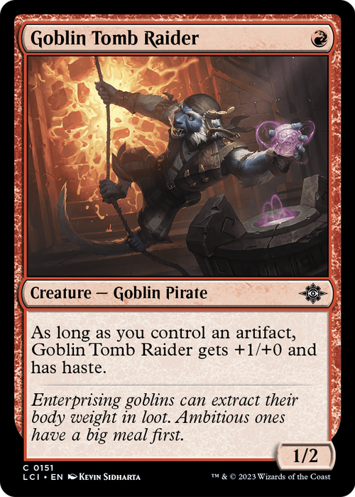Goblin Tomb Raider (LCI-151) - The Lost Caverns of Ixalan Foil