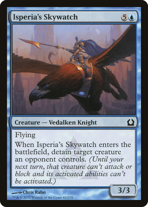 Isperia's Skywatch (RTR-043) - Return to Ravnica Foil