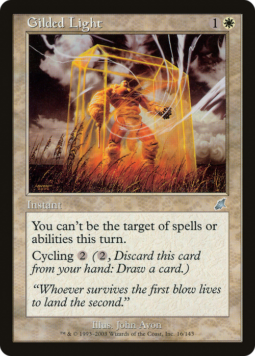 Gilded Light (SCG-016) - Scourge Foil