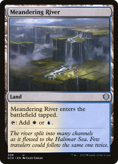 Meandering River (SCD-308) - Starter Commander Decks