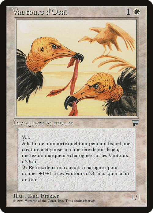 Osai Vultures (French) - "Vautours d'Osai" (REN-) - Renaissance