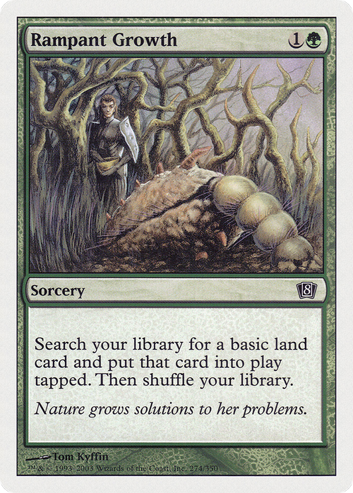 Rampant Growth (8ED-274) - 8th Edition Foil