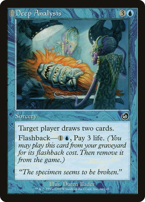 Deep Analysis (TOR-036) - Torment: (tombstone) Foil