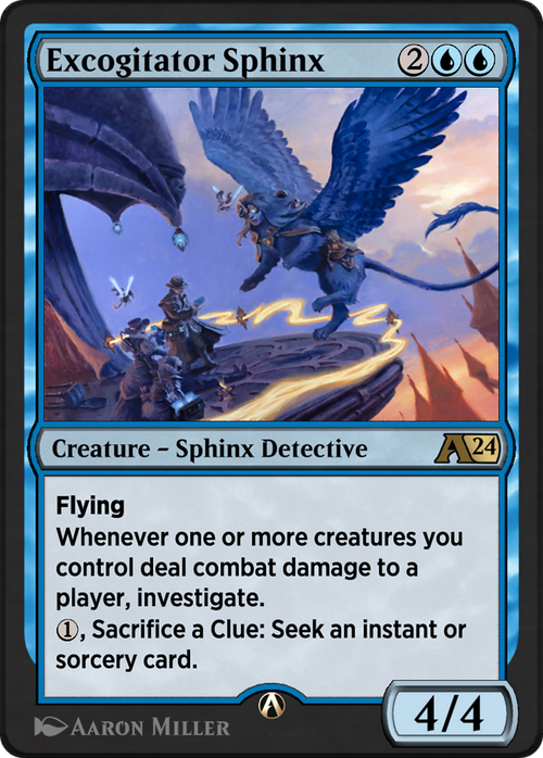 Excogitator Sphinx (YMKM-006) - Alchemy: Murders at Karlov Manor