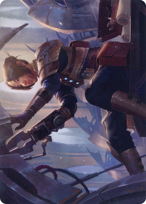 Thopter Mechanic // Thopter Mechanic (ABRO-013) - The Brothers' War Art Series (Borderless) Foil