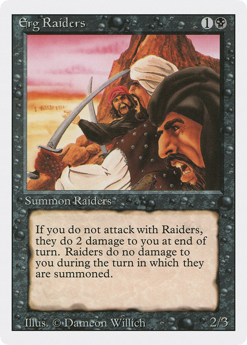 Erg Raiders (3ED-) - Revised Edition