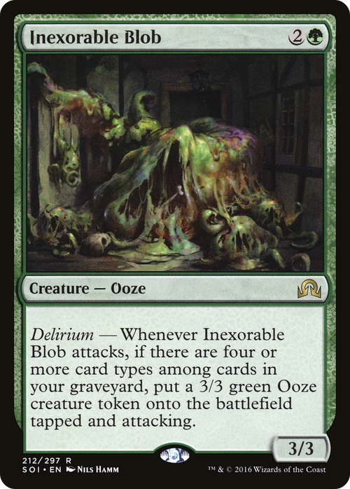Inexorable Blob (SOI-212) - Shadows over Innistrad Foil