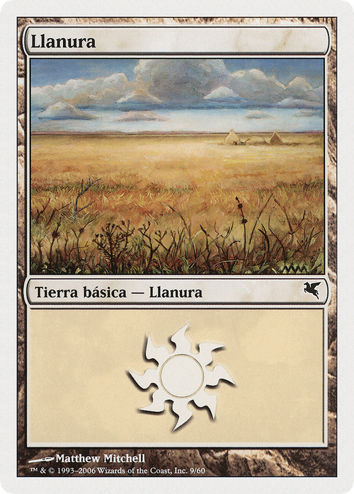 Plains (Spanish) - "Llanura" (G9) (PSAL-0G9) - Salvat 2005